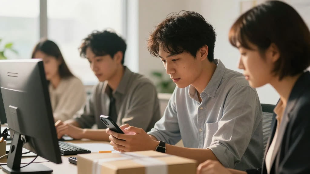 A real Google Sheets business taking a call while KwickPhone answers