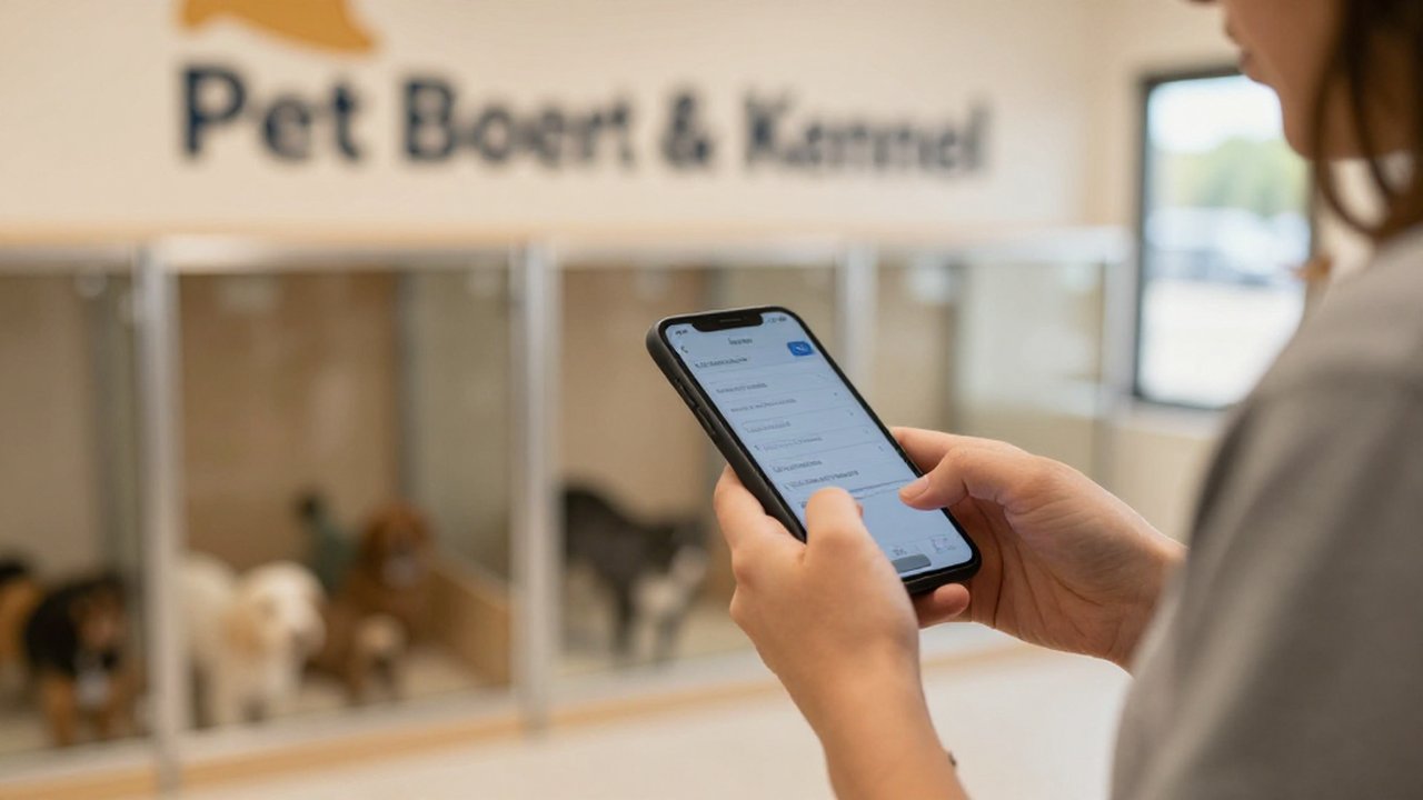 Text-to-order, booking & reservations for a pet boarding & kennel — answered by KwickPhone Text-to-order, booking & reservations for a pet boarding & kennel — answered by KwickPhone
