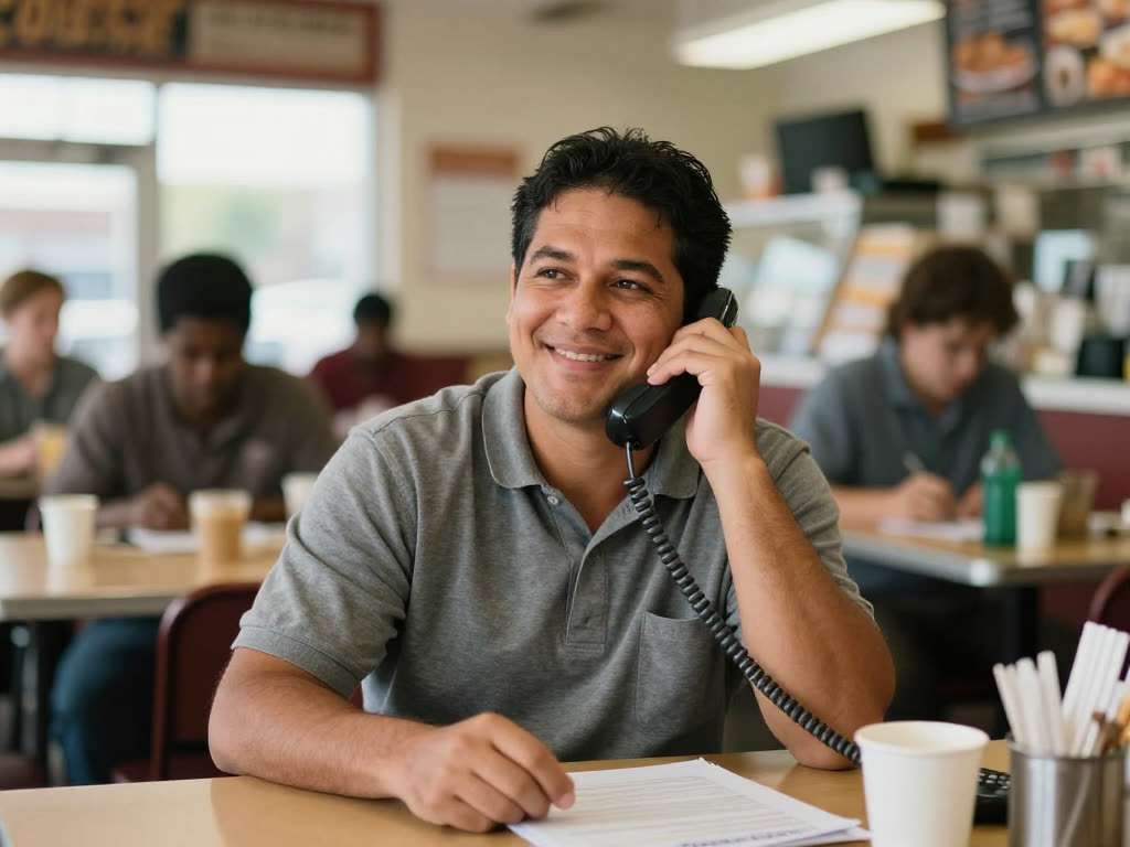 A relaxed owner — every call answered
