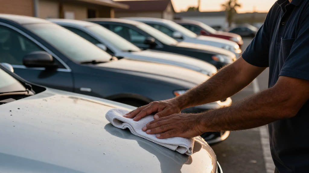 A Car Wash & Detail at work while the phone rings — KwickPhone answers it