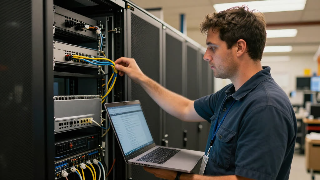 A IT Support / MSP at work while the phone rings — KwickPhone answers it