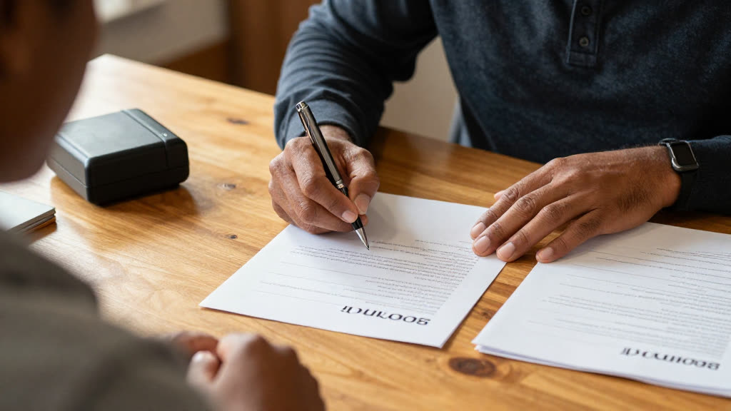 A Mobile Notary at work while the phone rings — KwickPhone answers it