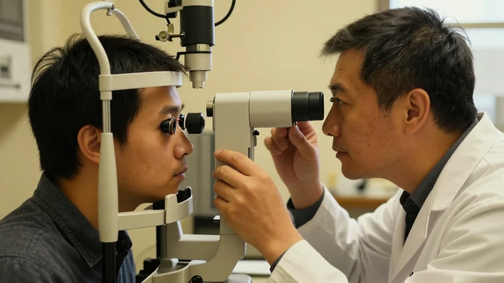A Optometry / Eye Care at work while the phone rings — KwickPhone answers it