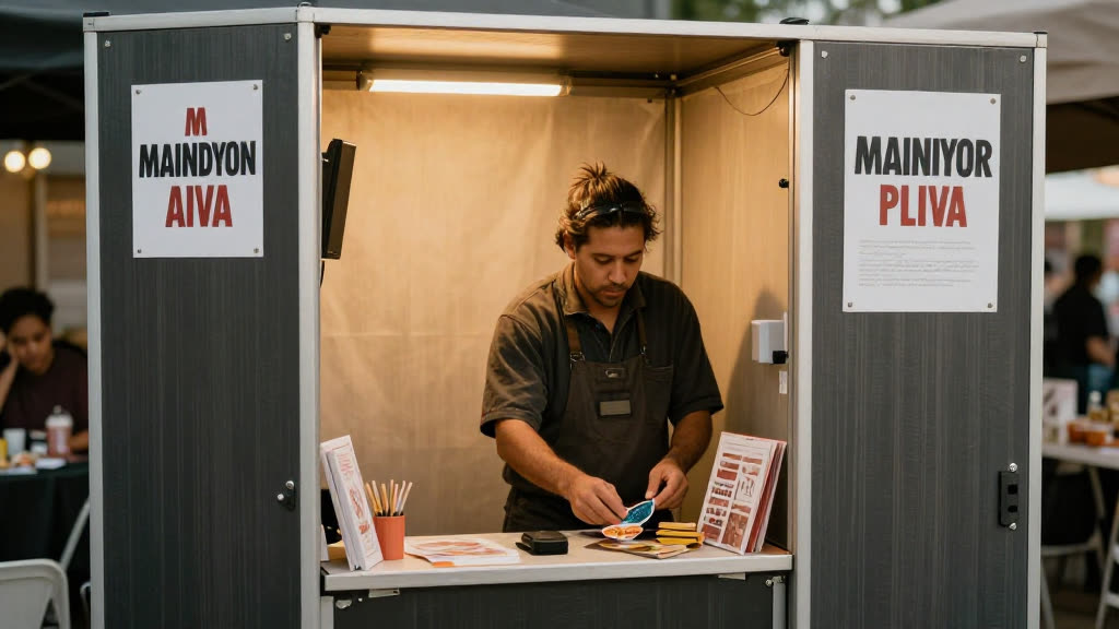 A Photo Booth Rental at work while the phone rings — KwickPhone answers it
