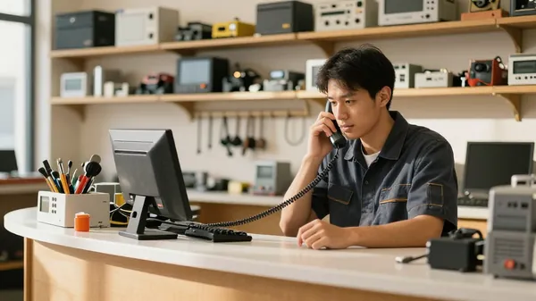 A Repair Shop Phone That Books the Ticket for You (2026)
